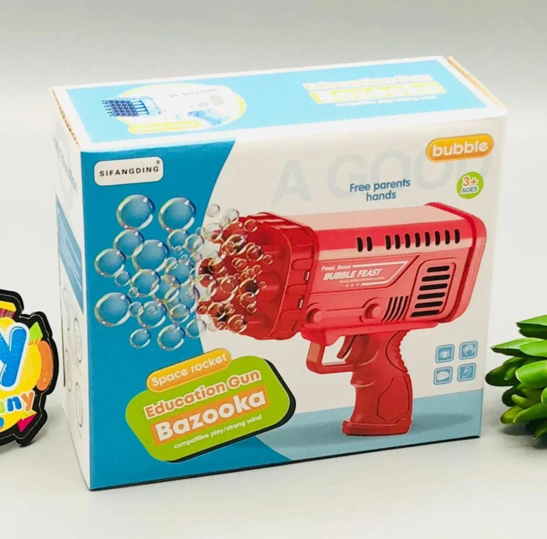 Bazooka Bubble Gun Toy – Fun Automatic Bubble Machine
